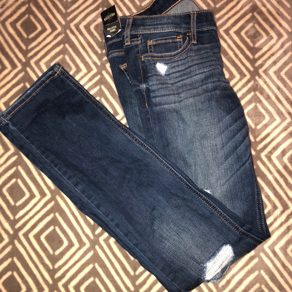 Hollister dark washed jeans